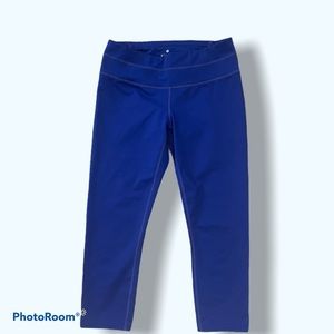 ATHLETA deep blue/purple capri pants, Small